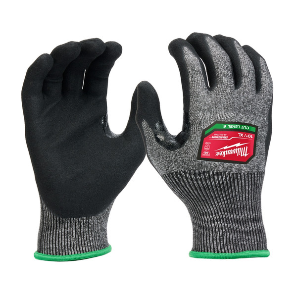 Milwaukee 48-73-7003B Cut Level 6 High-Dexterity Nitrile Dipped Gloves - XL