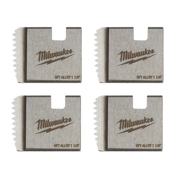 Milwaukee 48-36-1104 1-1/4" ALLOY NPT Portable Pipe Threading Dies
