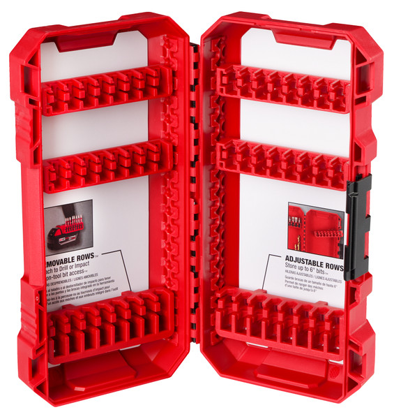Milwaukee 48-32-9921 Customizable Medium Case for Impact Driver Accessories