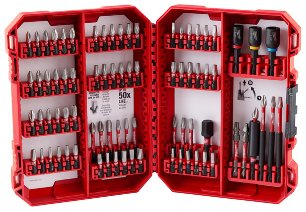 Milwaukee 48-32-4094 SHOCKWAVE Impact Duty Driver Bit Set - 80PC