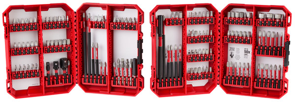 Milwaukee 48-32-4034 SHOCKWAVE Impact Duty Driver Bit Auto Set  124PC