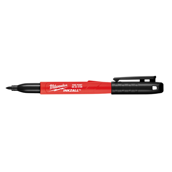 Milwaukee 48-22-3209 INKZALL 12PC Fine Point Black Marker