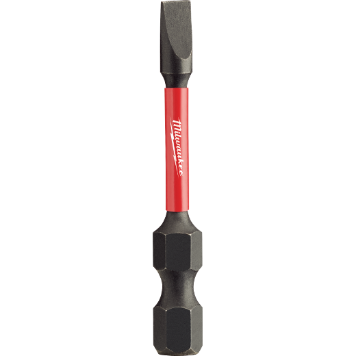 Milwaukee 48-32-4757 SHOCKWAVE 2 in. Impact Slotted 3/16 in. Power Bits-Bulk 25