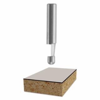 Bosch Power Tools 85286 7Deg. Solid Carbide Bevel Trim Router Bit (1 BIT)