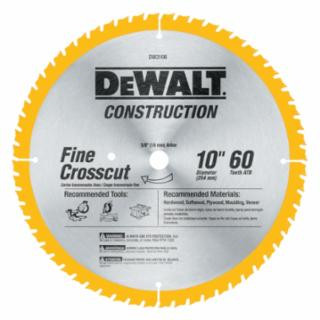 Dewalt DW3106 10" 60T Carbide Circular