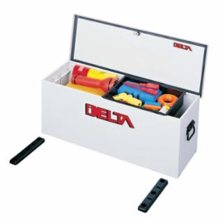 Crescent Jobox 810000 2.2Cu.Ft. Delta Steel Hopper W/Baseplate