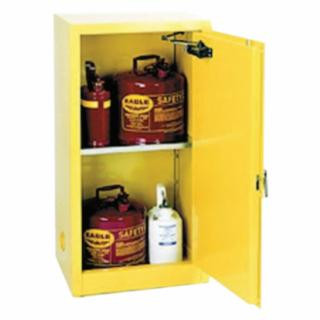Eagle 1905X 33343 16Gal. Safety Storage Cabinet Yellow W/On
