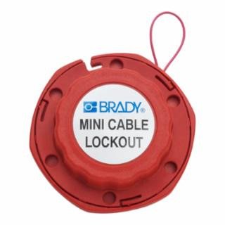 Brady 50940 Mini Cable Lockout W/Metal Cable