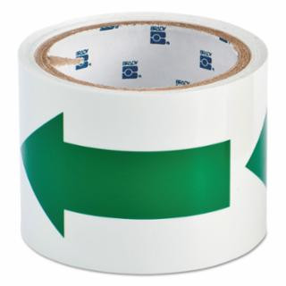 Brady 90974 3" Arrow Style Glow In The Dark Tape (1 ROL)