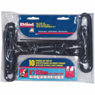 Eklind Tool 33610 6"10 Key 3/32"To3/8"T-Handle Hex Key Set (1 SET)