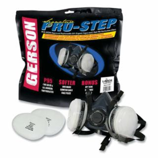 Gerson 9391 Pro-Step Half Mask Facepc Prof Sil Lg W/G01 Ov (1 KT)