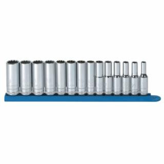 Gearwrench 80562 Set Skt Dp Met 3/8Drive 12Pt 14Pc (1 ST)