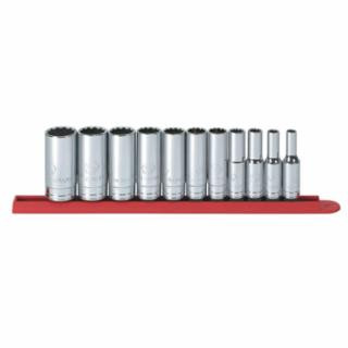 Gearwrench 80563 Set Skt Dp 3/8Drive 12Pt 11Pc (1 ST)