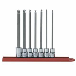 Gearwrench 80574 Set Skt Hex Bit Bll Sae3/8Drive (1 ST)