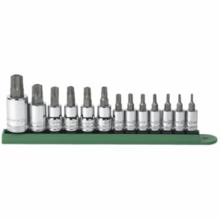 Gearwrench 80725 13Pc Torx Tamper Skt Set