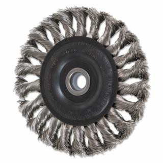 Pferd 81807 4" Standard Twist Knot Wheel .014 Ss Wire