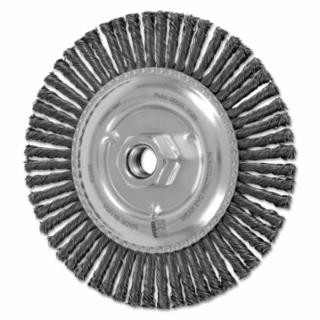 Pferd 82489 6" Stringer Bead Knot Wheel .020 Cs 5/8-11 Thrd