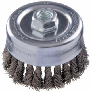 Pferd 82717 4" Combitwist Knot Cup Brush .023 Cs Wire 5/8-11