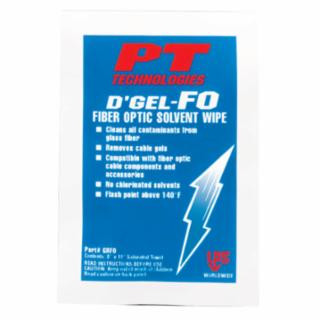Lps 61200 D'Gel Fo Cable Cleaner144 Wipes Per Cs