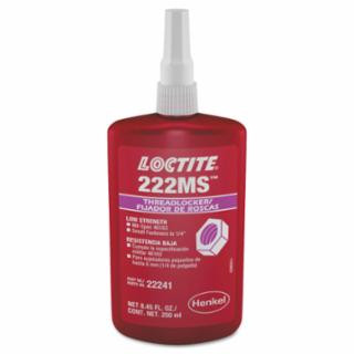Loctite 135335 250Ml Threadlocker 222Mslow Strength/Small Screw (1 BO)