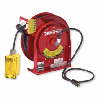 12/3SJOX45 CORD REEL DUAL GFCI