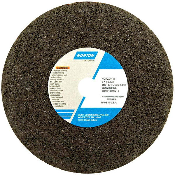 Norton 66252837961 T1 6X1X5/8 Nz Iii