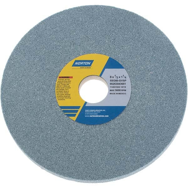 Norton 66253043651 8X1/2X1-1/4 5Sg60-Gvsp Ty1 Wheel