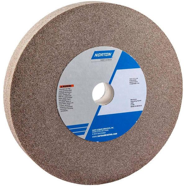 Norton 66253116273 T1 10X1X1-1/4 57A60-Mvbe