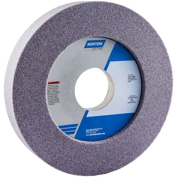 Norton 66253263590 Recessed Wheels Two Sides 12 X 2 X 3