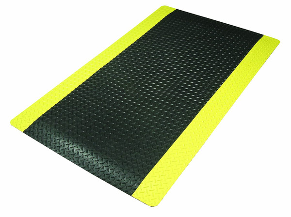 Notrax 975S0312YB Mat975 Cushion Trax Ultra 3X12 Black/Yellow
