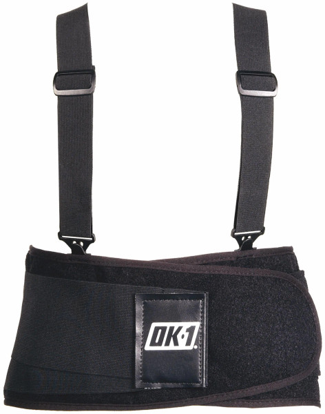 Occunomix OK-UNIV-BLK Black Classic Universallumbar & Abs Support