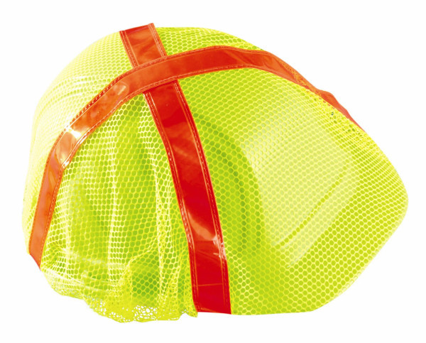 Occunomix V896-RY Yellow Hi-Viz Hard Hat Mesh Cover