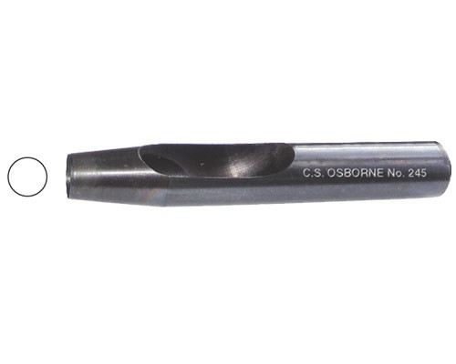 C.S. Osborne 245-10 51482 17/64" Size 10 Belt Punch