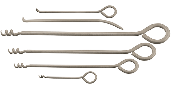C.S. Osborne 906P Rigid Packing Tool Set-6 Ea (1 SET)