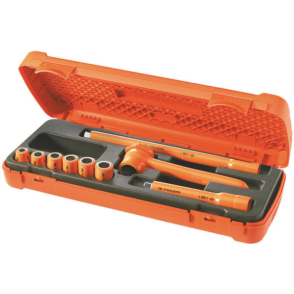 Facom FC-J.400AVSE 12Pc 3/8Drive Tool Set Se 1000V