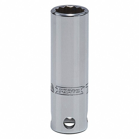 Proto J5014-TT Skt 3/8 Drive 7/16 12 Pt Deep-Teth