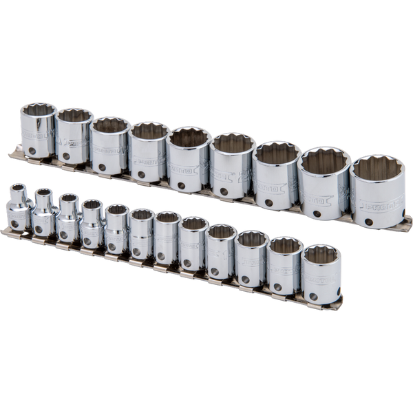 Proto J52215-TT Set Skt 3/8Drive 21Pc 12Ptm-Teth