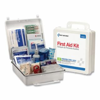 First Aid Only 90566 50 Person First Aid Kit Ansi B Plastic Case