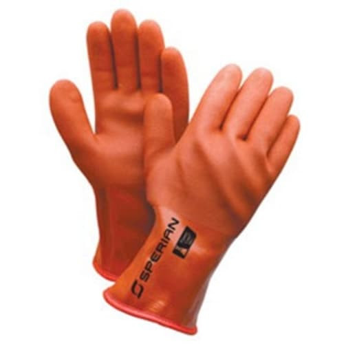 12" DOUBLE D;IPPED PVC GLOVE