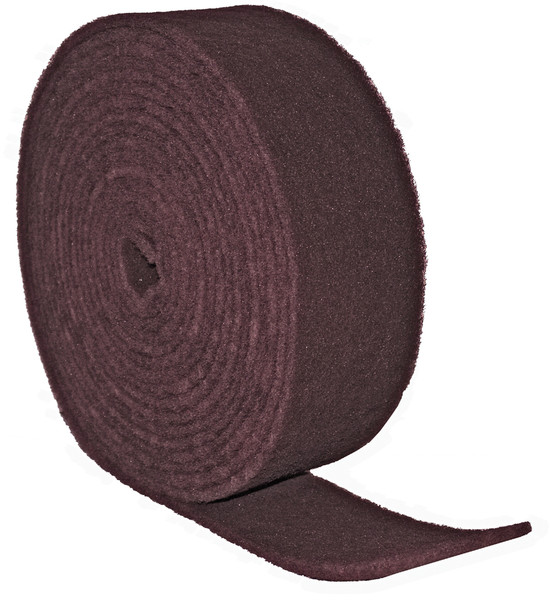 Alfa Tools NWR62990 6" x 30 Feet Maroon Very Fine Non-Woven Clean & Finish Roll