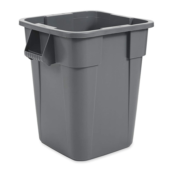 Rubbermaid Commercial FG353600GRAY Brute Cont Sq W/O Lid 40G/151.4L Gray (4 EA)