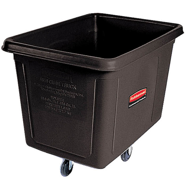Rubbermaid Commercial FG460800BLA Cube Truck 8Cu Ft/0.2M3Bla