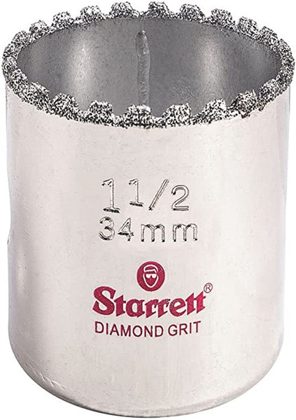 L.S. Starrett 12874 Kd0112-N 1-1/2" Diamondhol E Saw