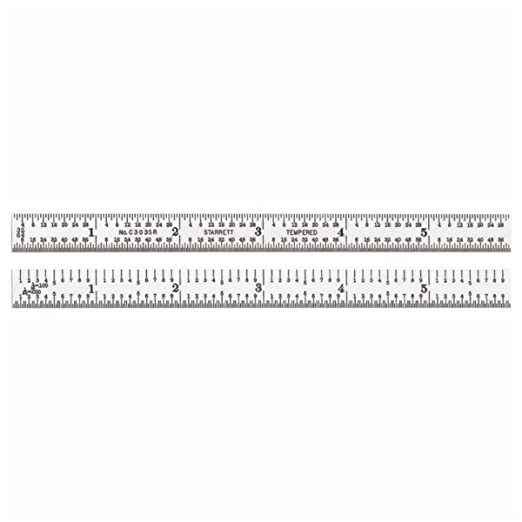 L.S. Starrett 51335 C303Sr-6 6" Semi-Flexib
