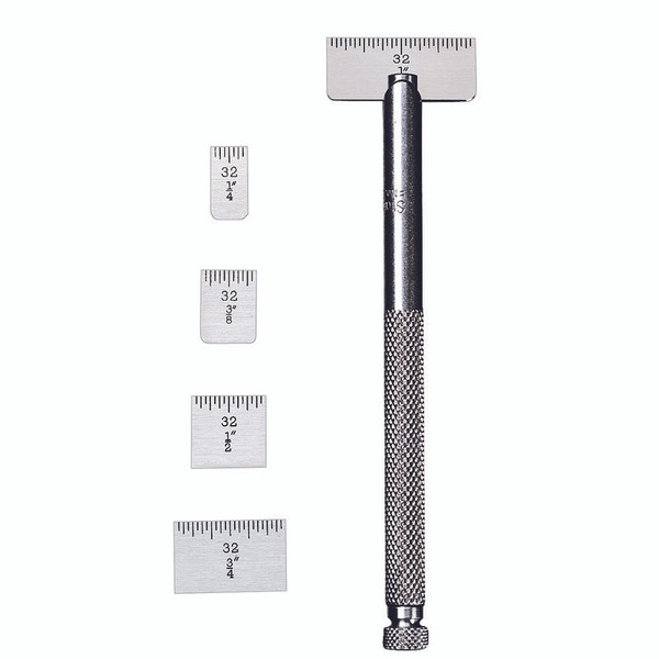 L.S. Starrett 51524 S423Z 5 Rules W/Holder I (1 ST)