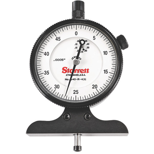 L.S. Starrett 52709 640Rjz Dial Depth Gage .