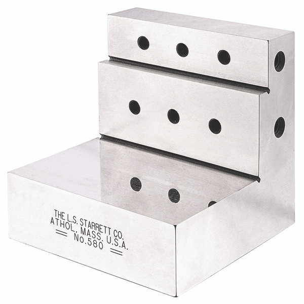 L.S. Starrett 64961 580 3"X3"X3" Precision