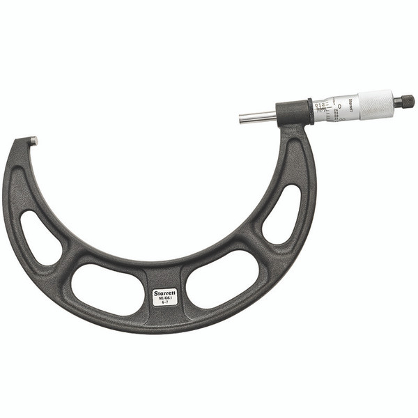 L.S. Starrett 72734 T436.1Xrl-7 Micrometer With Ratchet Stop