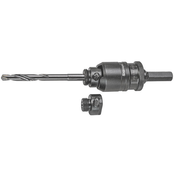 L.S. Starrett A6-5 Kwikchgarbor Kit Crbidetip Drll Hex Shnk Chck