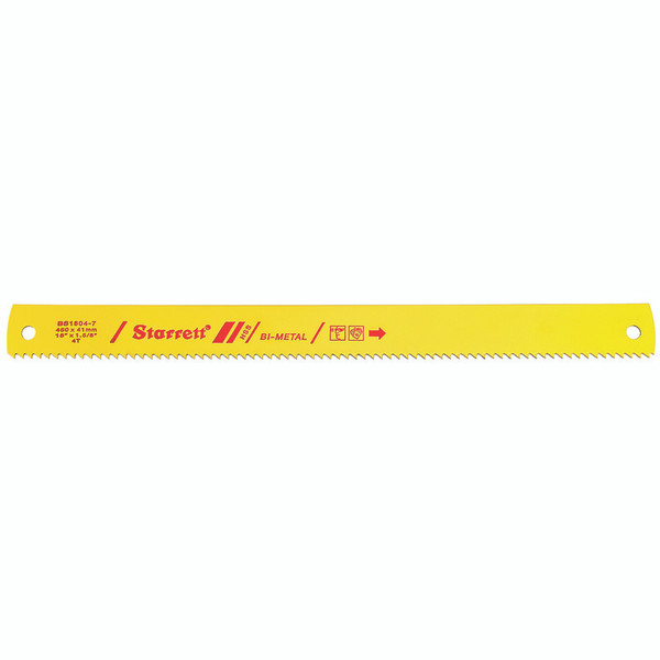 L.S. Starrett BS1804-7 Power Hack Saw Blade Ha/S 1 5/8X075X4Tx18